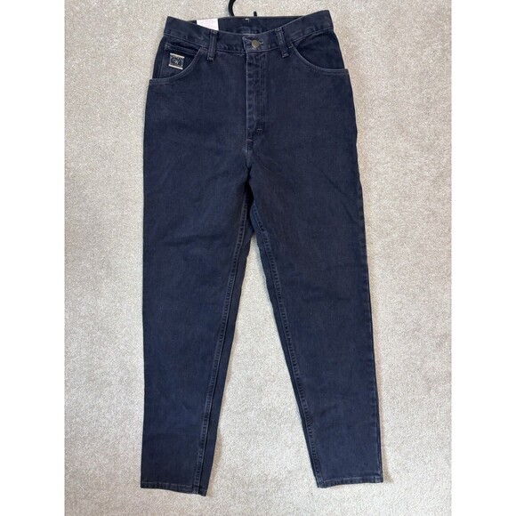 NEW Vtg Wrangler for Women Jeans 10x32 (Actual‎ 28x31) Graphite Black USA Made - Picture 1 of 12